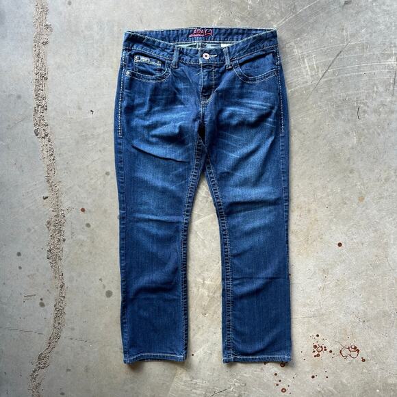 Cinch Denim - ADA Cinch Jeans Woman’s Size 30/9S Blue Mid Rise Relaxed Boot Cut Cowgirl